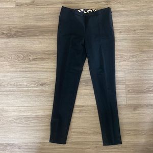 Classic black Milly cigarette pants, 0